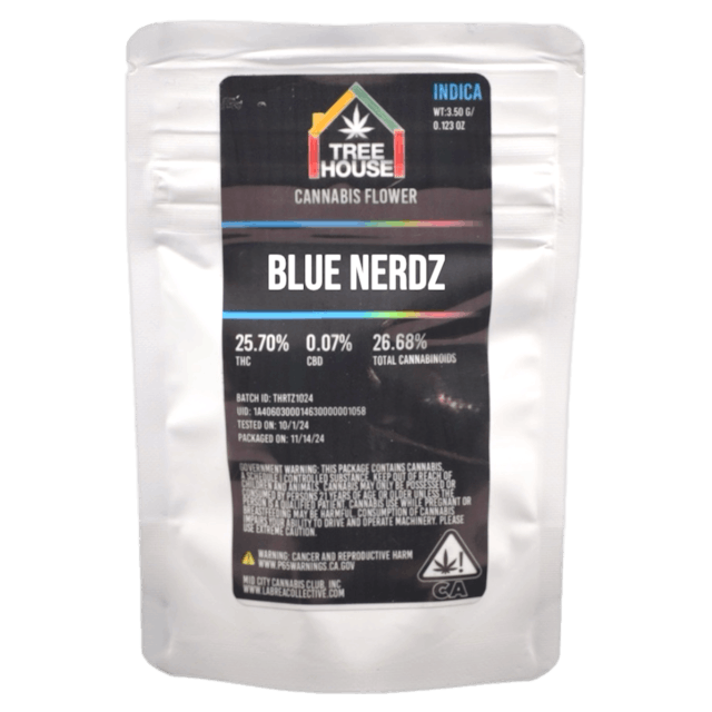 Photograph of product: Blue Nerdz (M) 3.5g - 