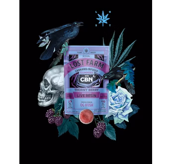 Photograph of product: Lost Farm 10 Pack of 10mg Live Resin Gummies (100mg) - Thorny Berry x OG Kush I 10mg TH-oui: 10mg CBN