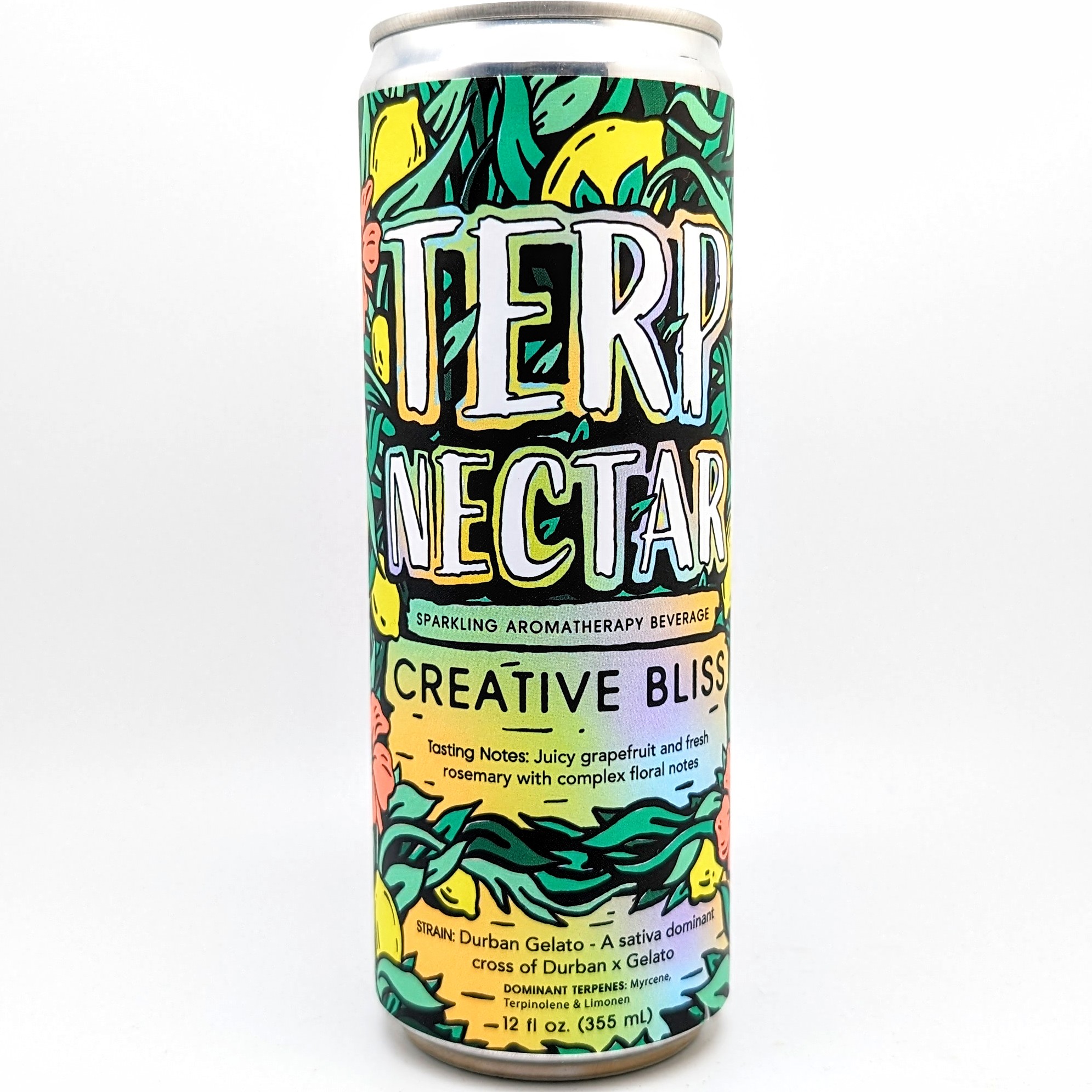 Photograph of product: Terp Nectar Seltzer Creative Bliss
