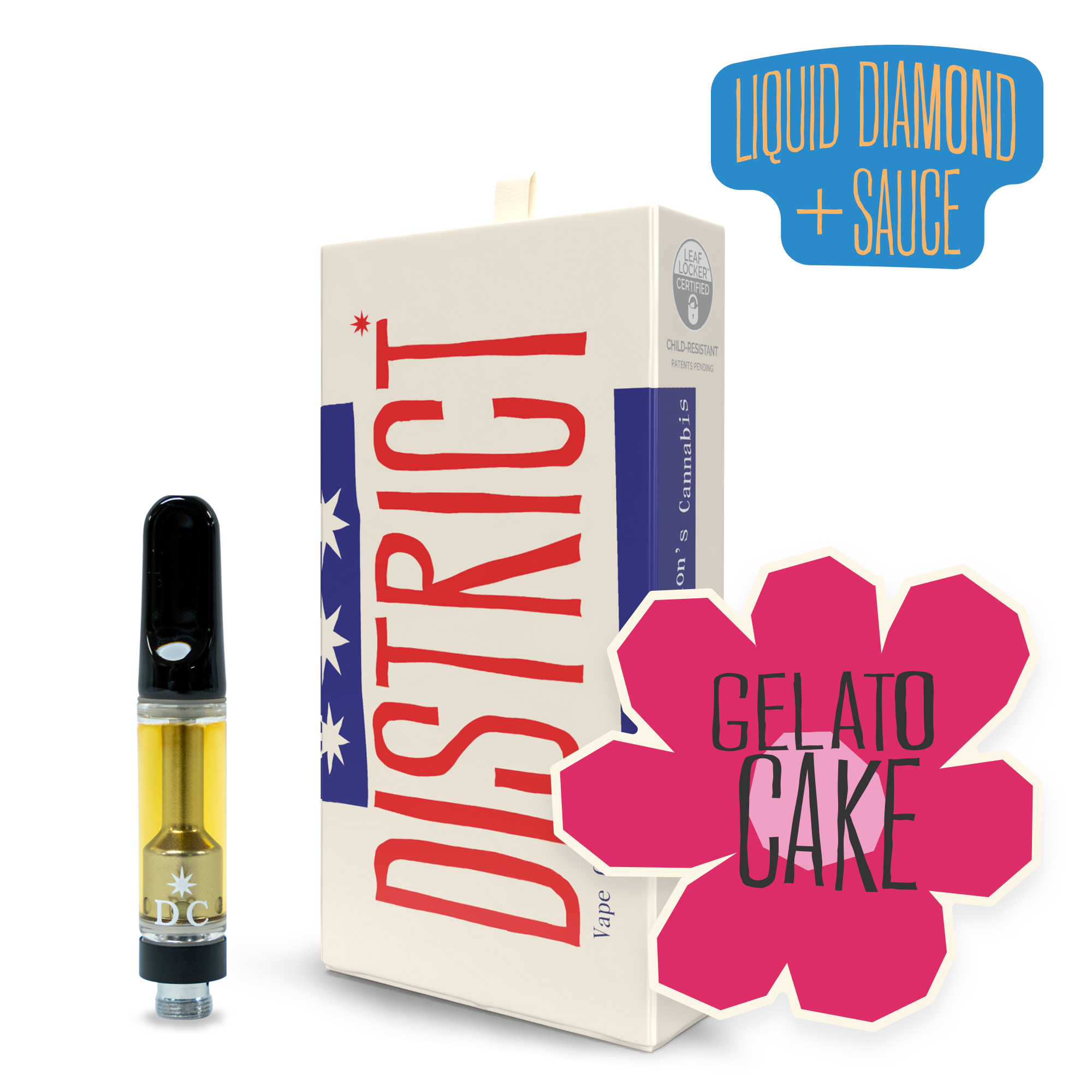 Photograph of product: Banana Acai Mints Vape Cartridge | 0.5g