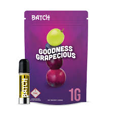 Photograph of product: Batch | 1g Cart | Goodness Grapecious (H)