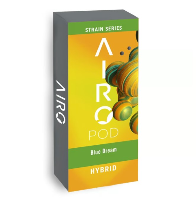 Photograph of product: Airo | Distillate Vape | Blue Dream 1g