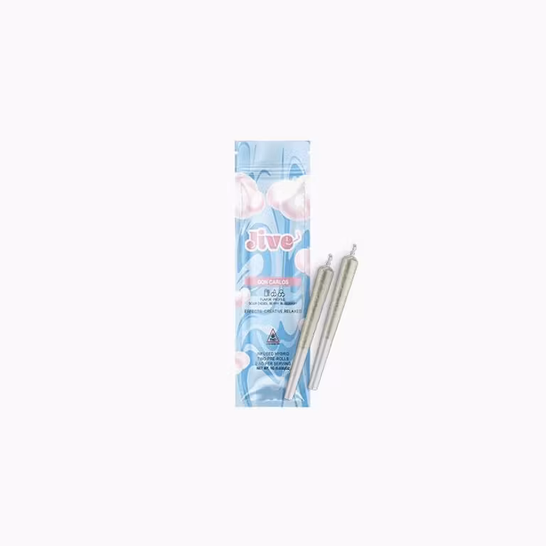Photograph of product: Jive - Don Carlos (H) - 16.68% - Preroll 2pk - 1g