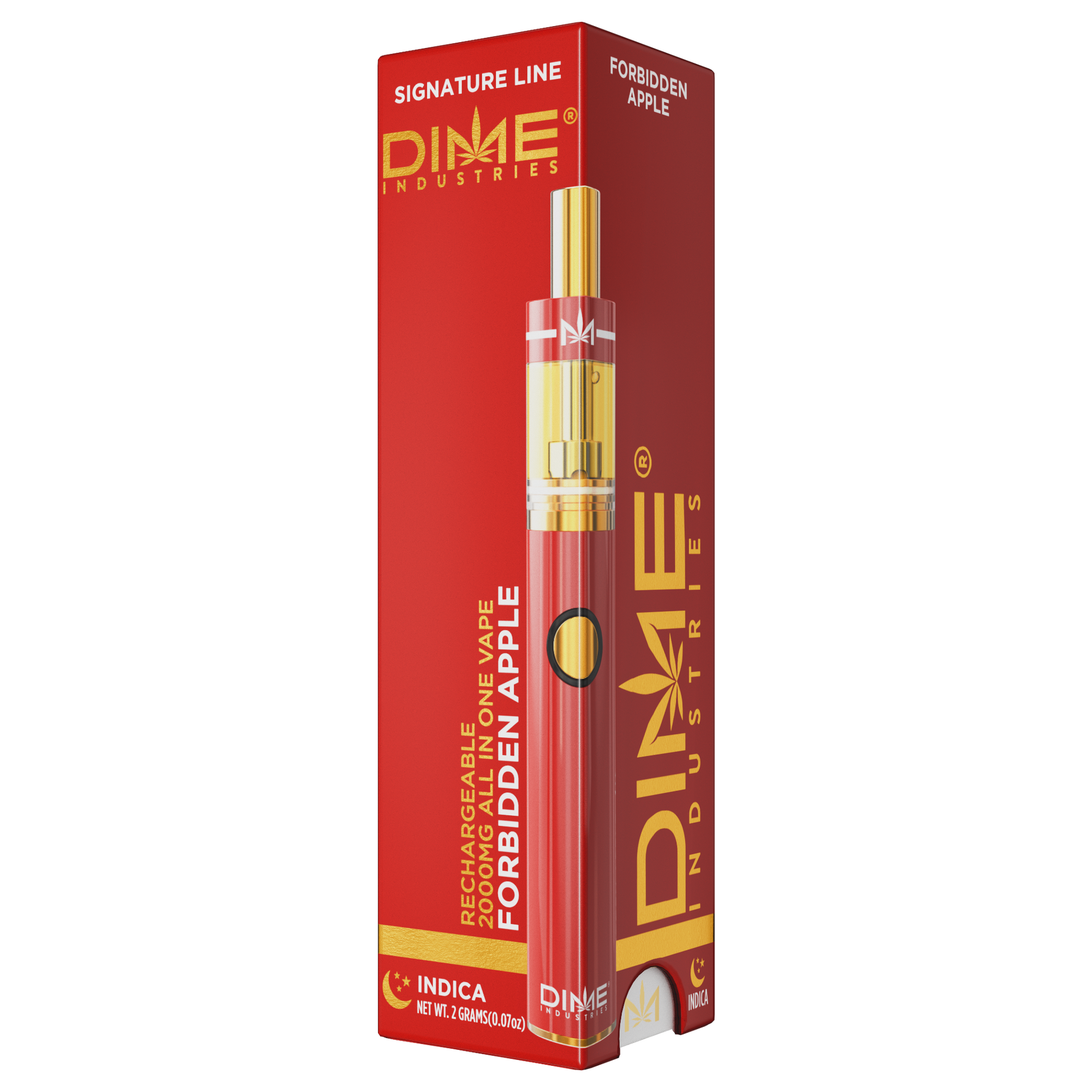 Photograph of product: Dime Signature All-In-One Disposables - Forbidden Apple