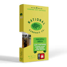 Photograph of product: National Oui'd Co Fruit Terpene Distillate Cartridge | Oui'd | Pineapple Wreck
