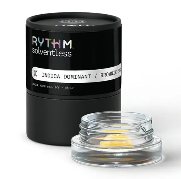 Photograph of product: Concentrate | Rythm | Brownie Scout | Solventless Live Rosin | 1g