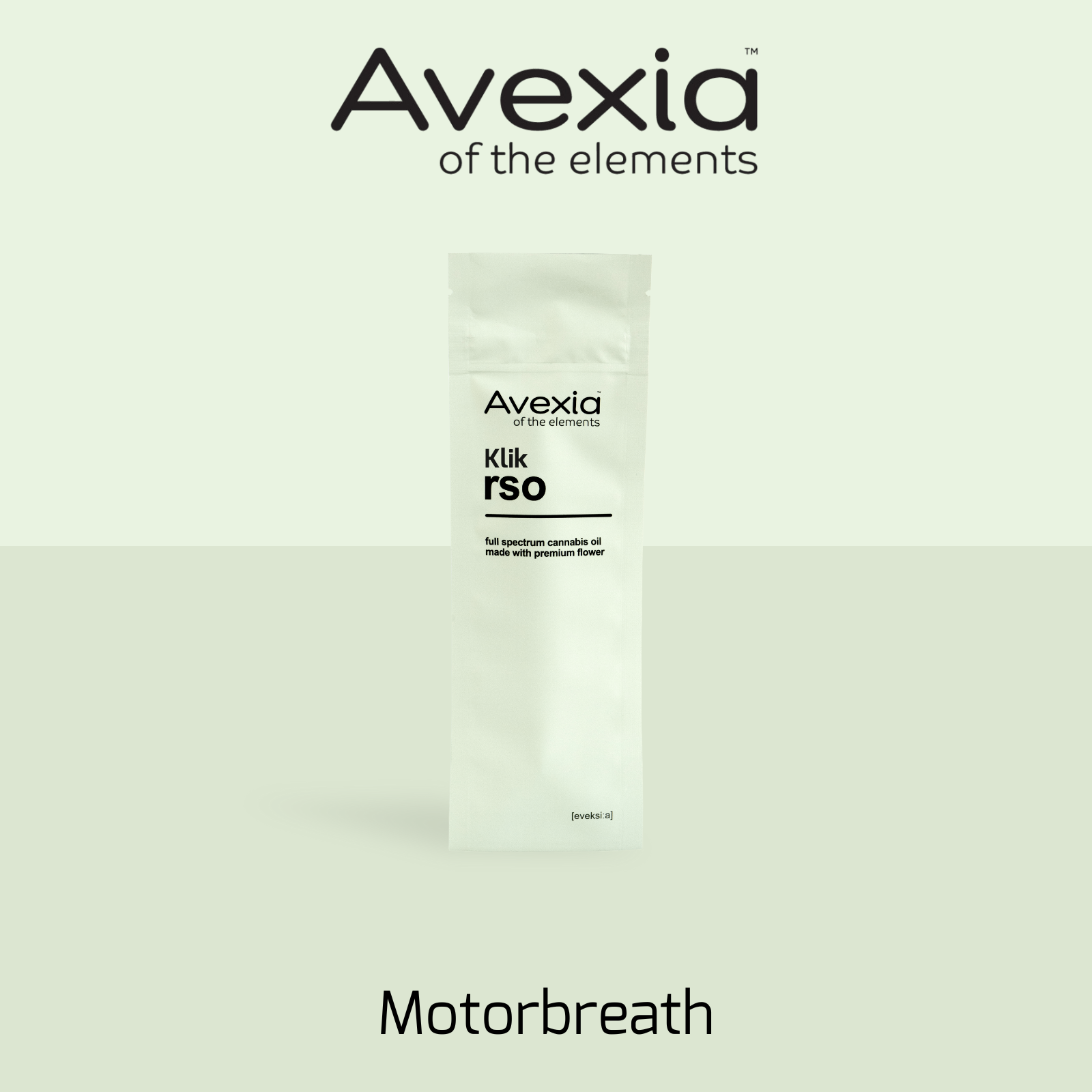 Photograph of product: Avexia Klik RSO 1g | Motorbreath