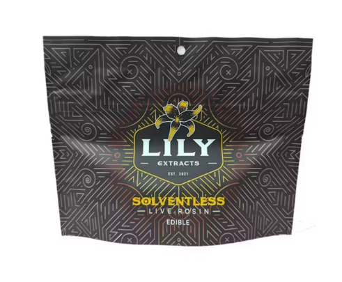 Photograph of product: LILY EXTRACTS - Wild Cherry Cannapunch Live Rosin Pectin Chews 100mg