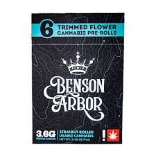 Photograph of product: Razz Boogie Breath 6pk Joints (Benson Arbor)