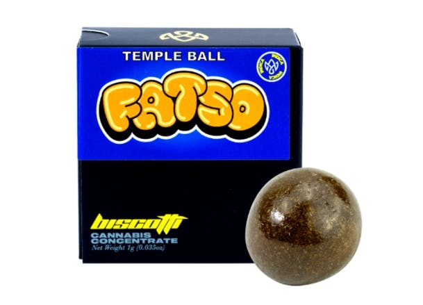 Photograph of product: Fatso au chocolat Temple Ball - 1g