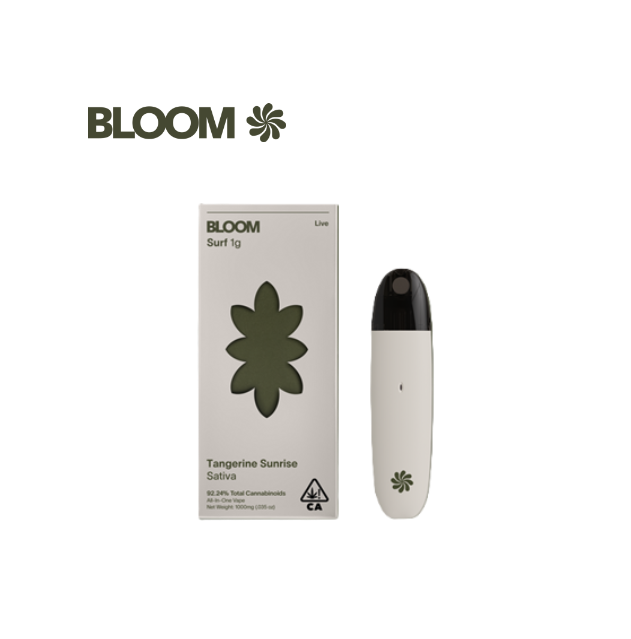 Photograph of product: TANGERINE SUNRISE 1G LIVE RESIN ALL IN ONE