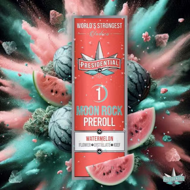 Photograph of product: PRESIDENTIAL | WATERMELON - 1G PREROLL