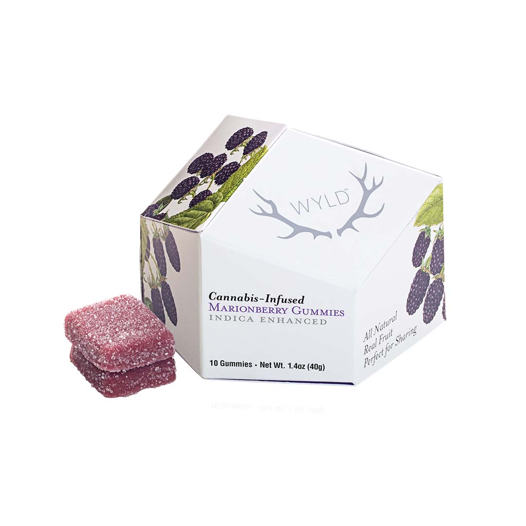 Photograph of product: Marionberry (I) Gummy - 100mg - WYLD