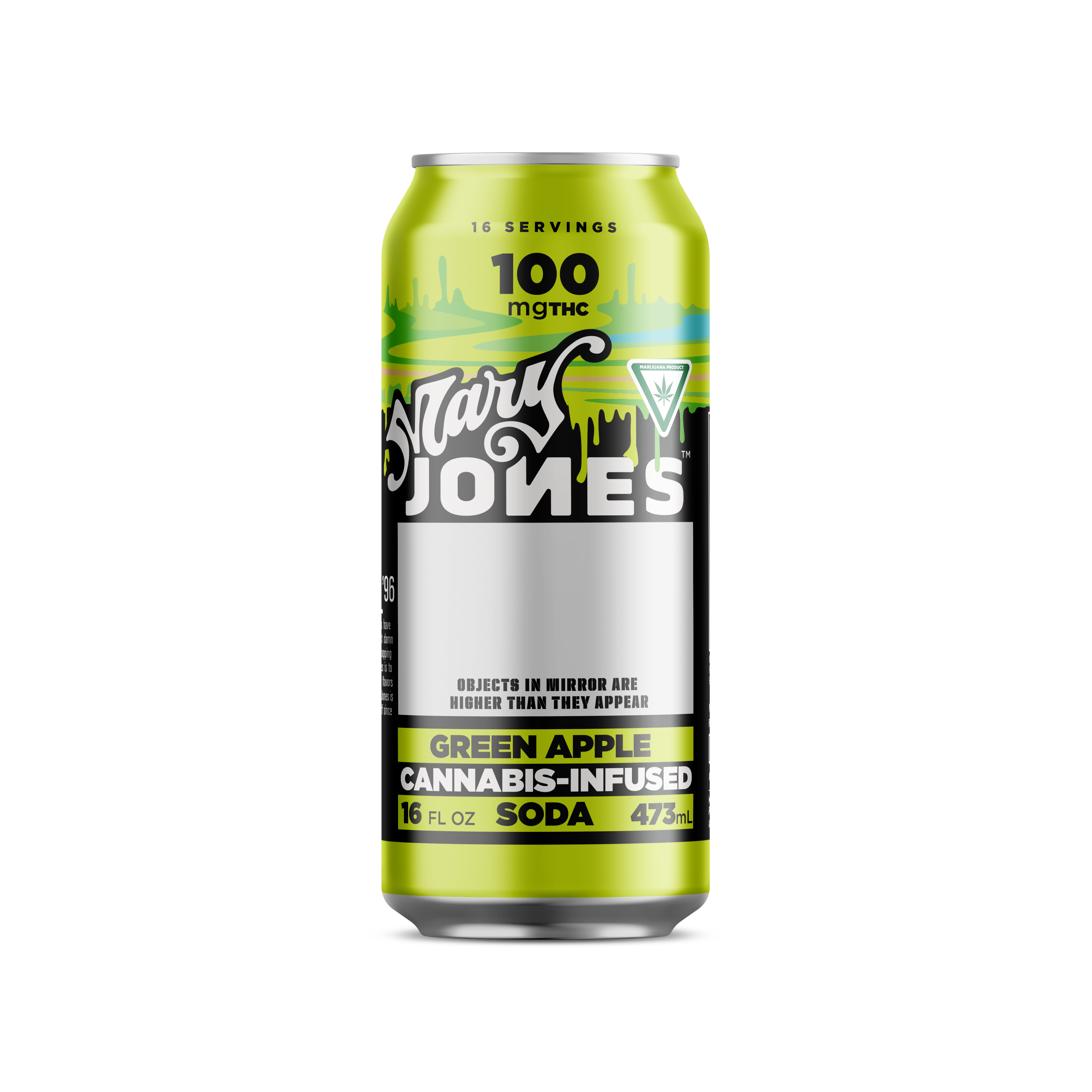 Photograph of product: Green Apple Soda