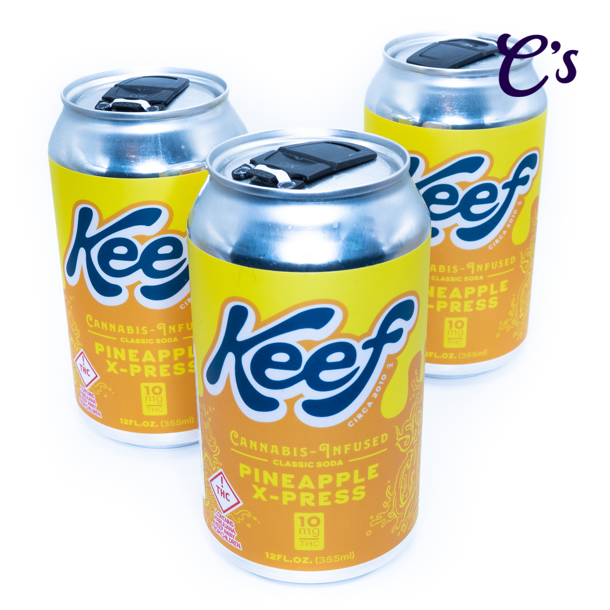 Photograph of product: Soda (H) Pineapple X-Press 10mg