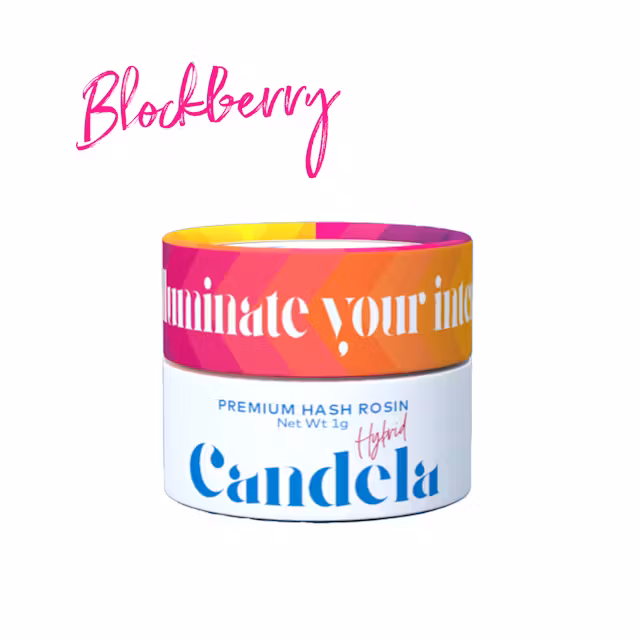 Photograph of product: Candela Live au chocolat Rosin | Blockberry - Oui'd