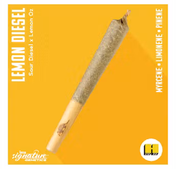 Photograph of product: Lemon Diesel | Pre Rolls | 1g