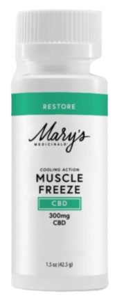 Photograph of product: "RESTORE" MUSCLE FREEZE (CBD) 300MG