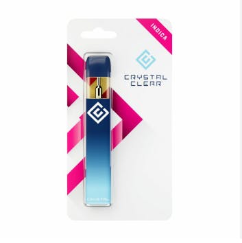 Photograph of product: Crystal Clear - Grape Ape 1g Disposable