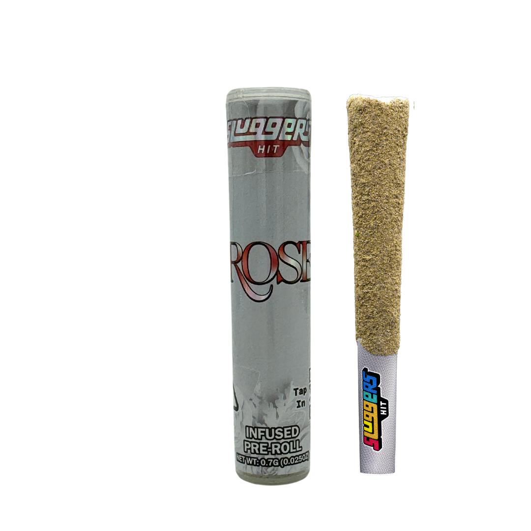 Photograph of product: SLUGGERS ROSE 0.7G 1PK INFUSED PREROLL