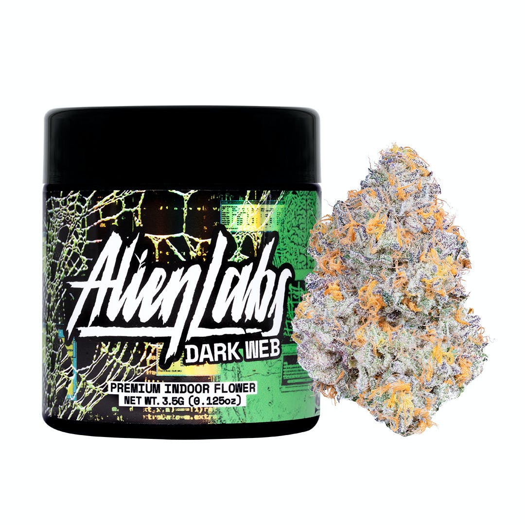 Photograph of product: Alien Labs 8th Dark Web Hybrid