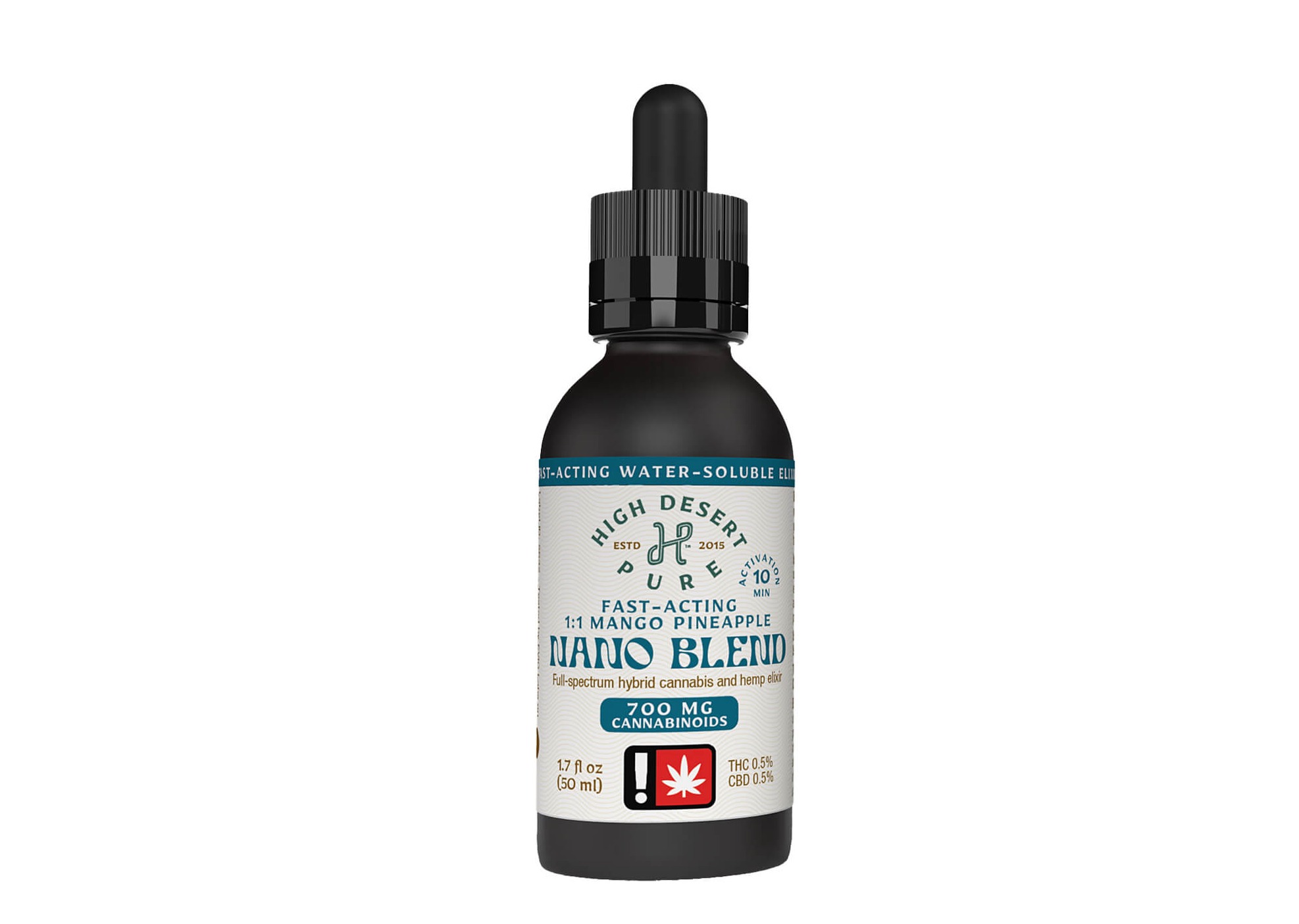 Photograph of product: Mango Pineapple [H] - Nano Blend Tincture 800MG - High Desert Pure