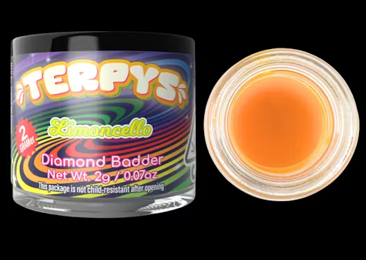 Photograph of product: Creme De Canna | Limoncello | Terpy's Diamond Badder | 2g 