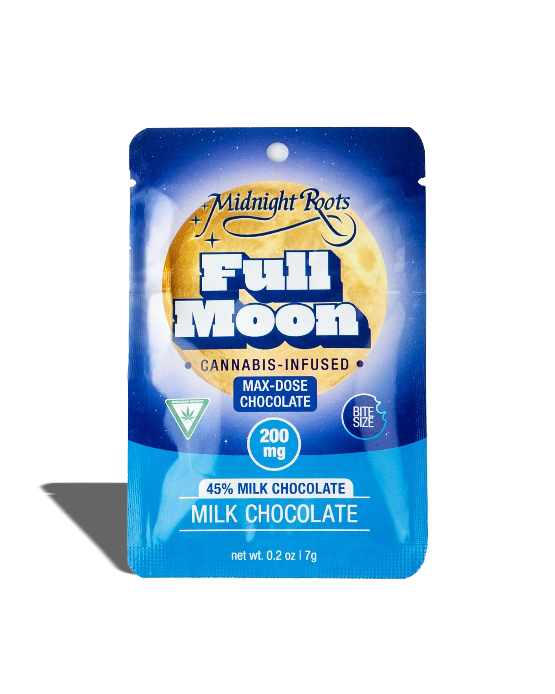 Photograph of product: Milk Chocolate Full Moon 200mg