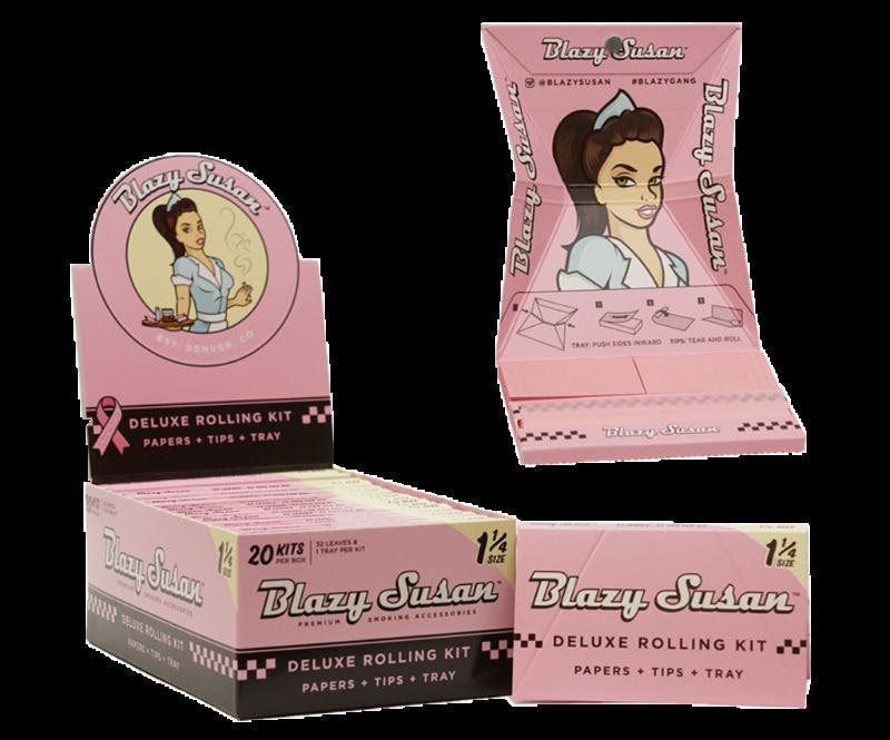 Photograph of product: Blazy Susan 1&1/4 Deluxe Rolling Kits w Tips - PINK