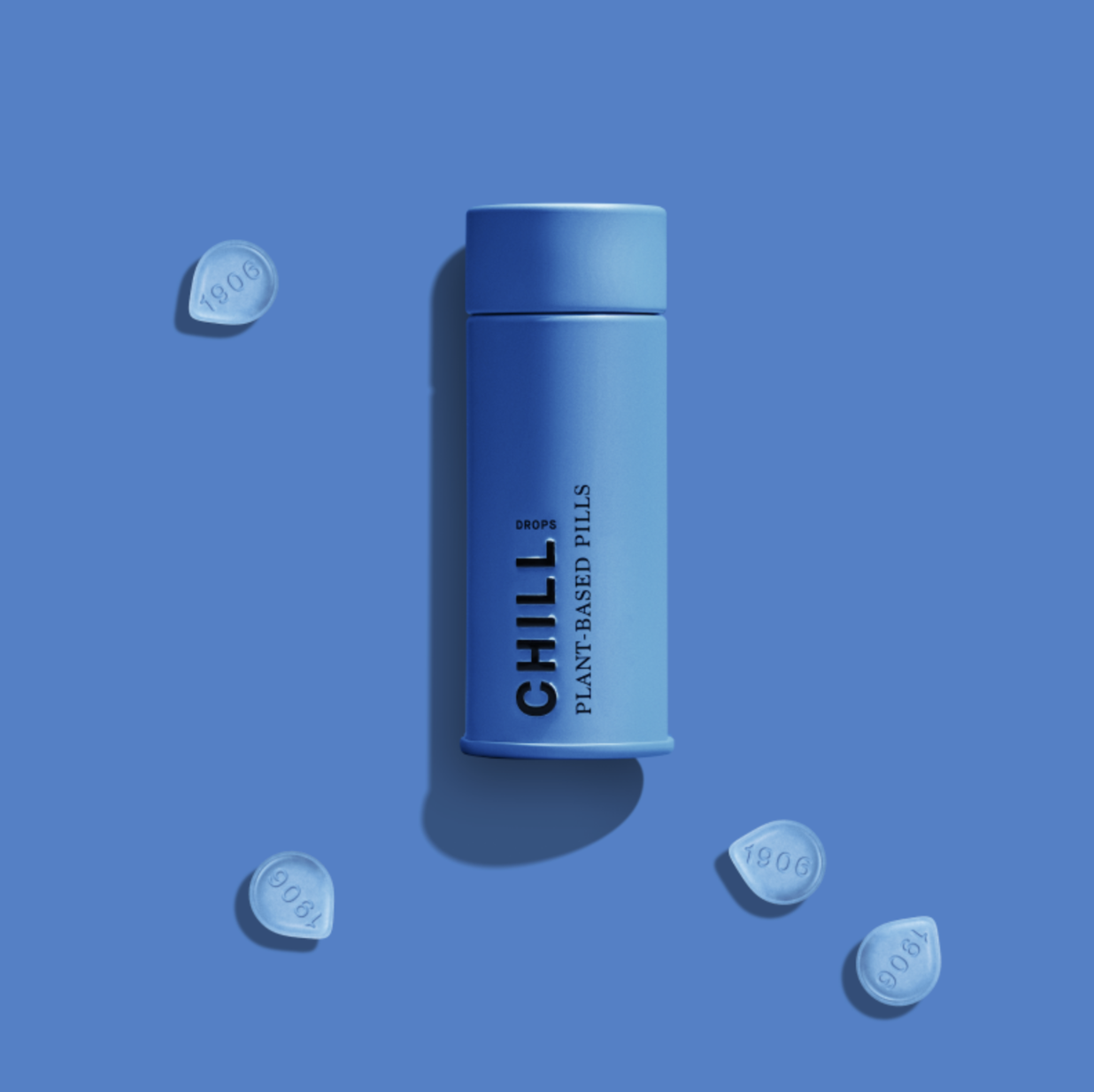 Photograph of product: 1906 Chill (H) 5:1 CBD:TH-oui Drops 5mg 20pk