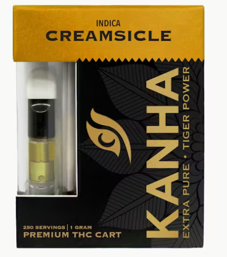 Photograph of product: KANHA  - Vape Cart - Creamsicle (.5g)