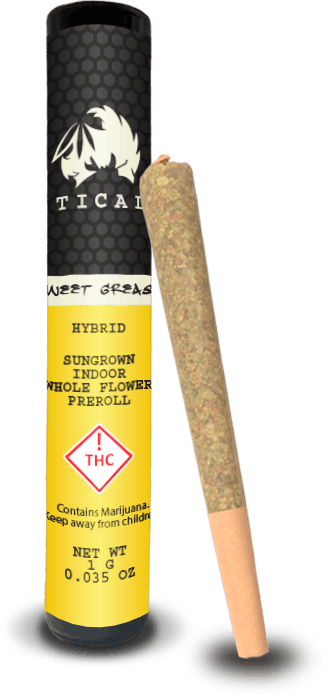 Photograph of product: Sweet Grease (H) Whole Flower Joint By Tical