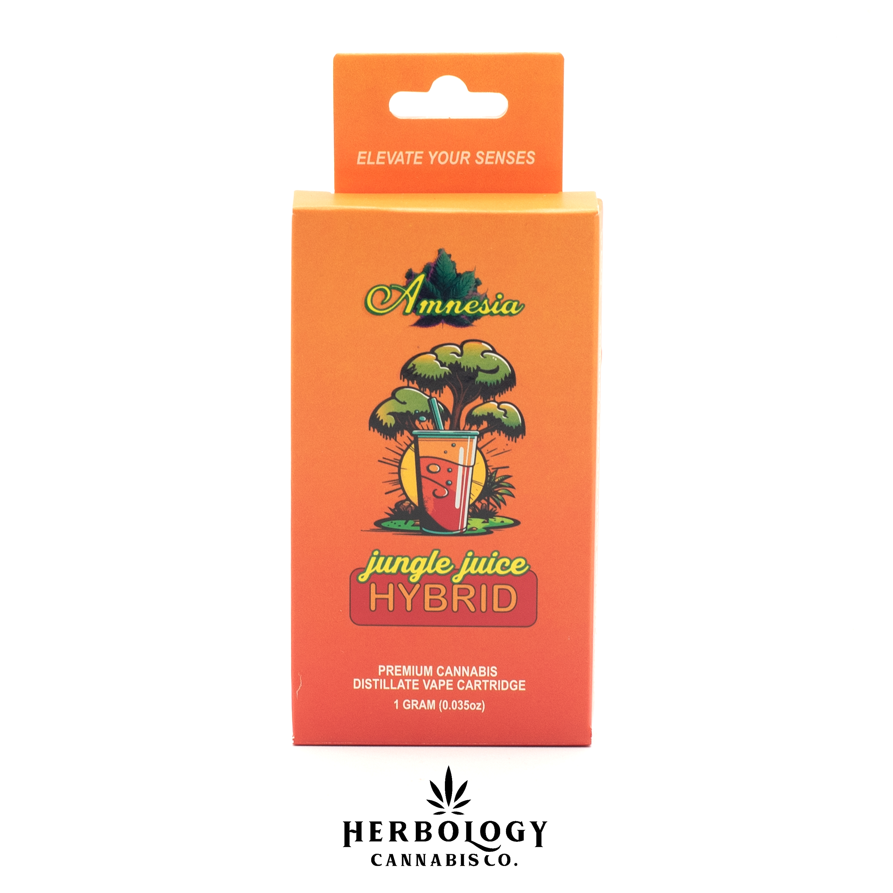 Photograph of product: Amnesia | Distillate 510 Cart | Jungle Juice | 1g