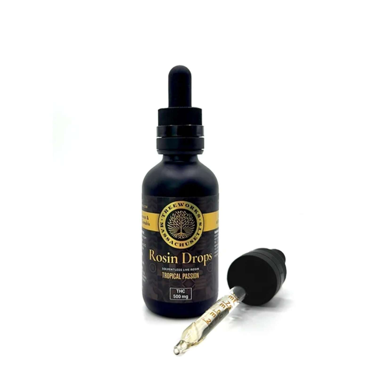 Photograph of product: Rosin Drops - 007 Up (500mg Rosin Tincture)