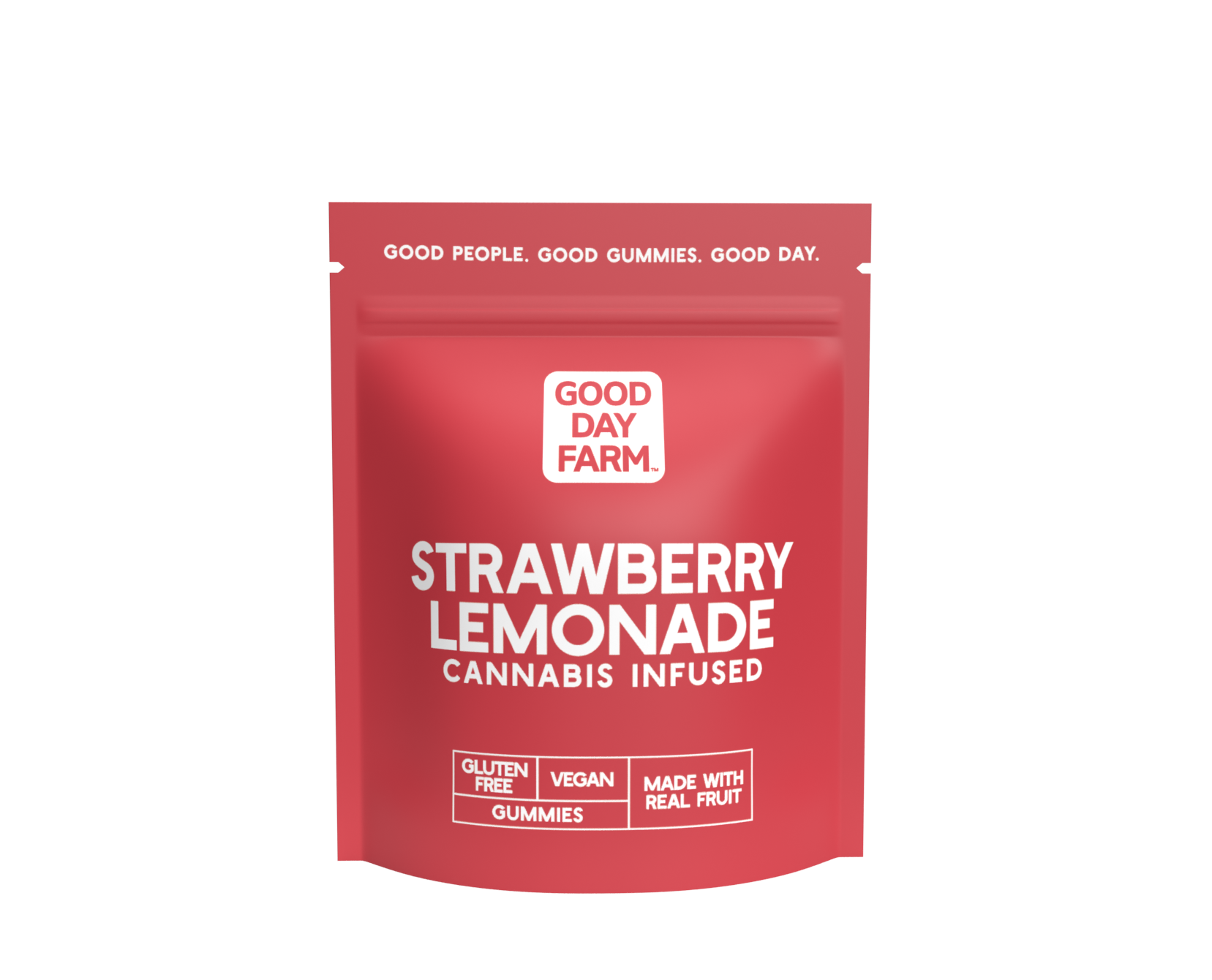 Photograph of product: Good Day Farm - Strawberry Lemonade - Gummies 100mg - 10pk
