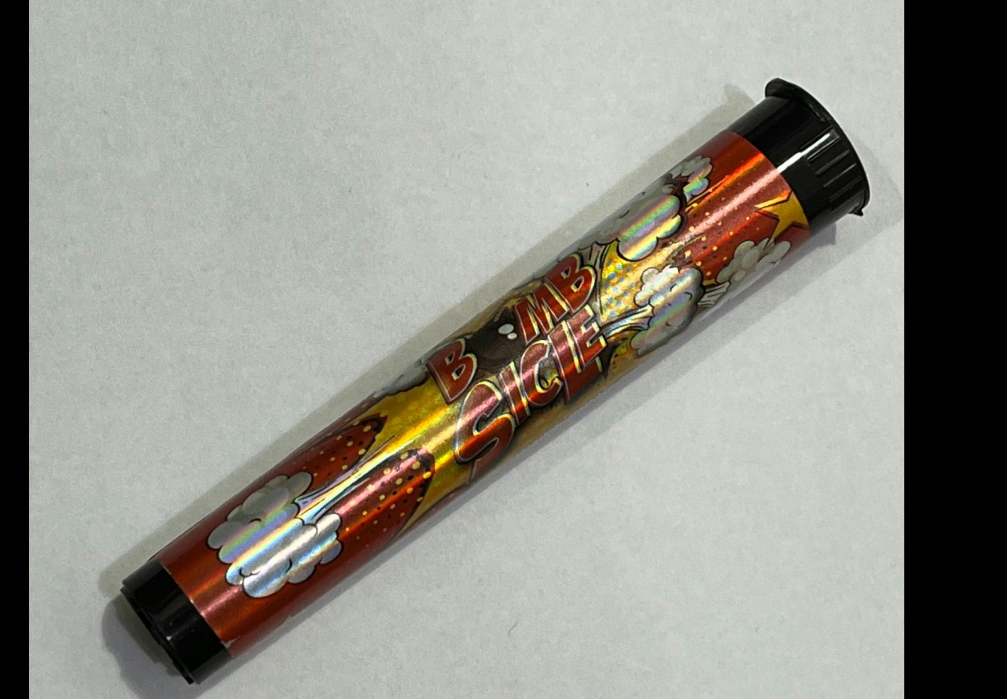 Photograph of product: BOMBSICLE | BUBBLEGUM RUNTZ | PREROLL | 1G