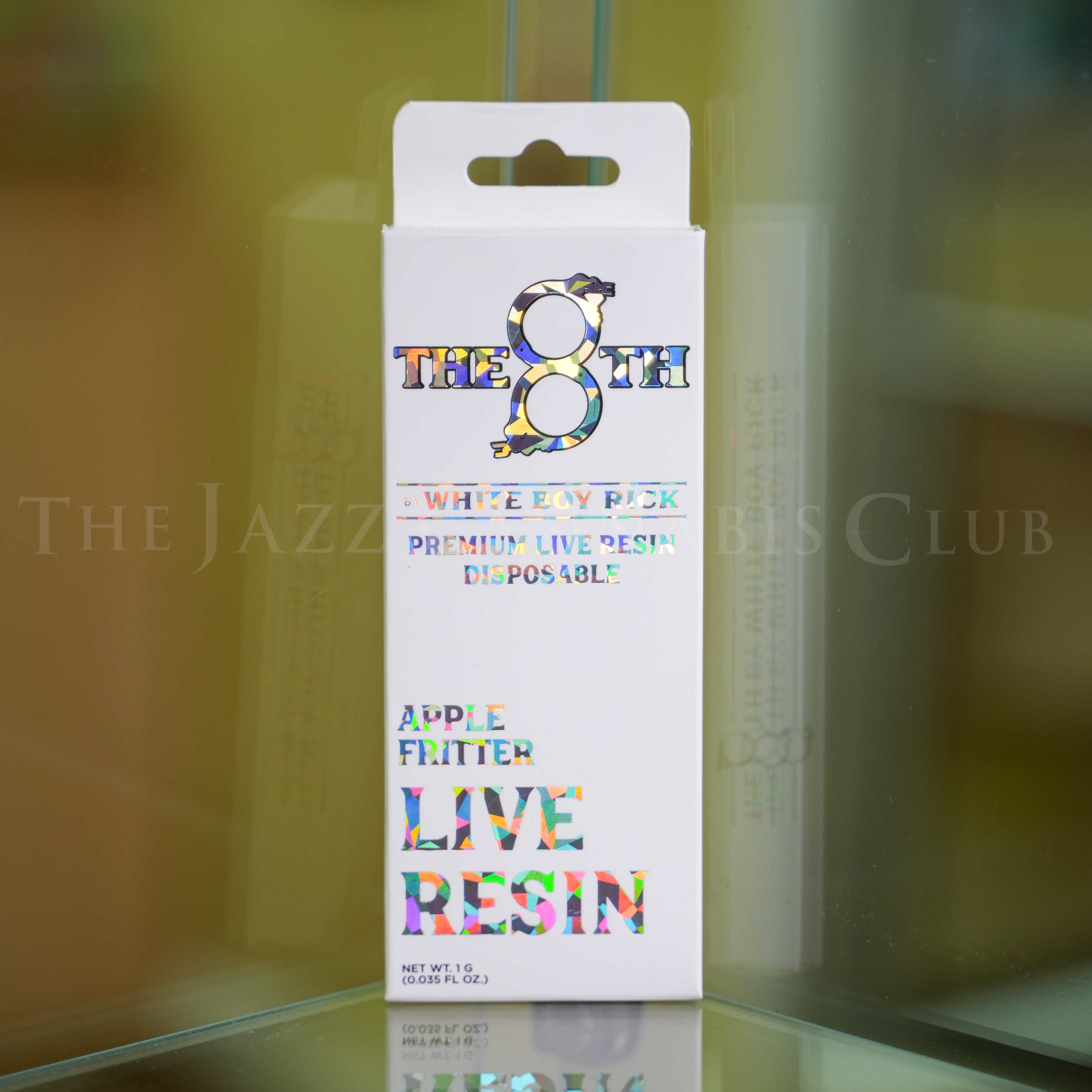 Photograph of product: The 8th White Boy Rick - Apple Fritter (H) Live Resin Disposable Vape