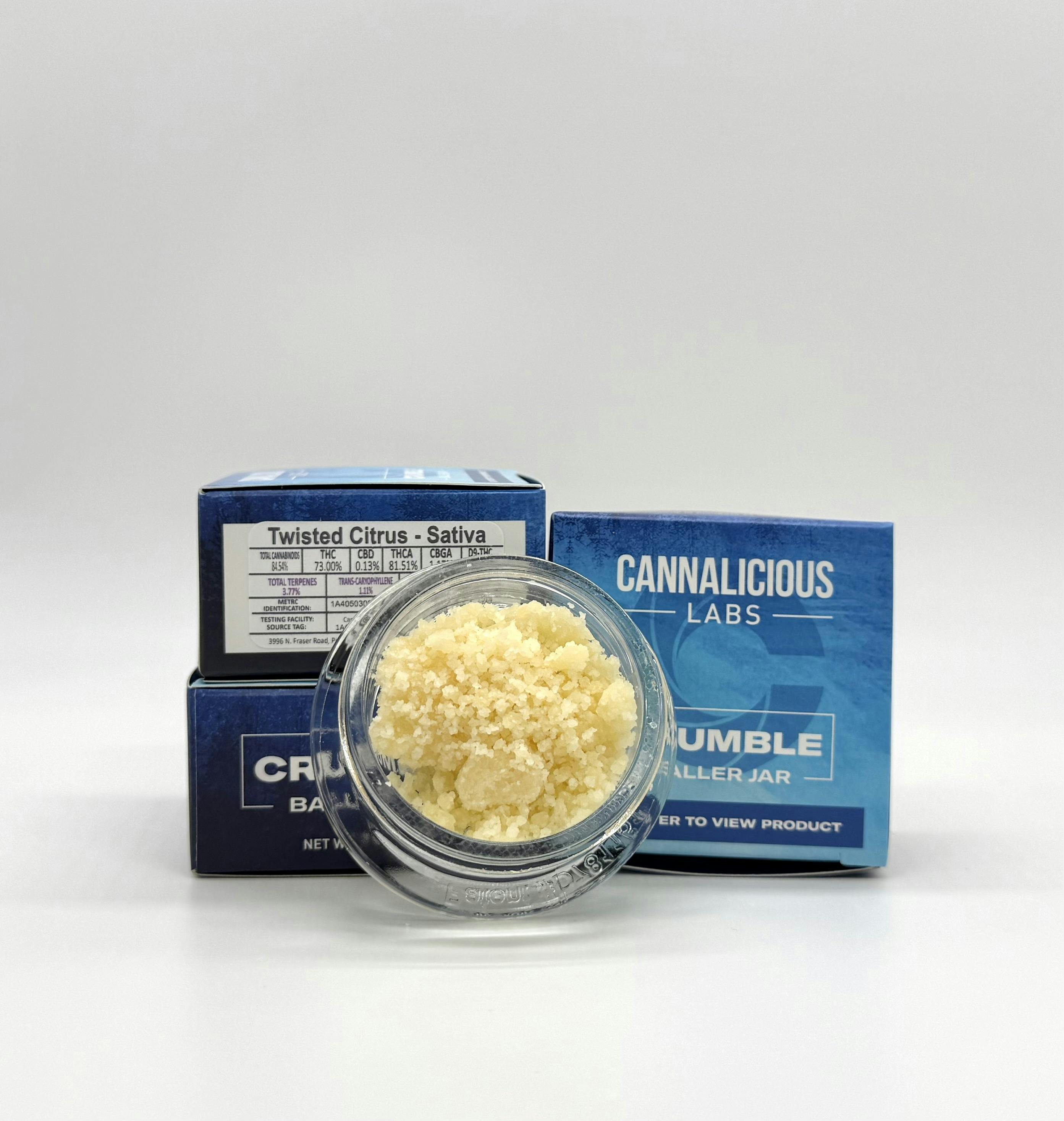 Photograph of product: Twisted Citrus Crumble