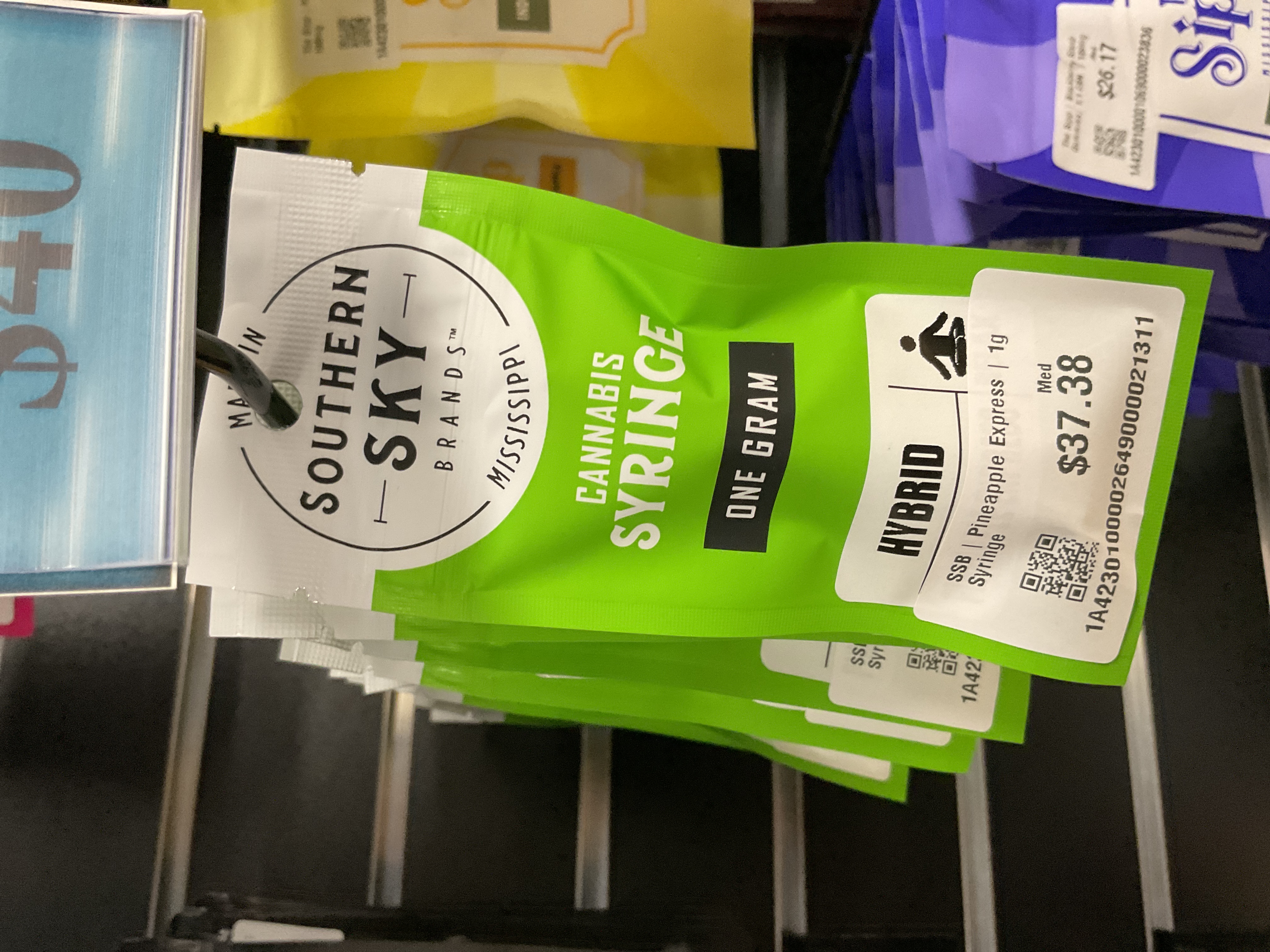 Photograph of product: SSB | Pineapple Express Syringe