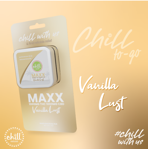 Photograph of product: On The Go 5g   Vanilla Lust 75mg Thc 75mg Cbd