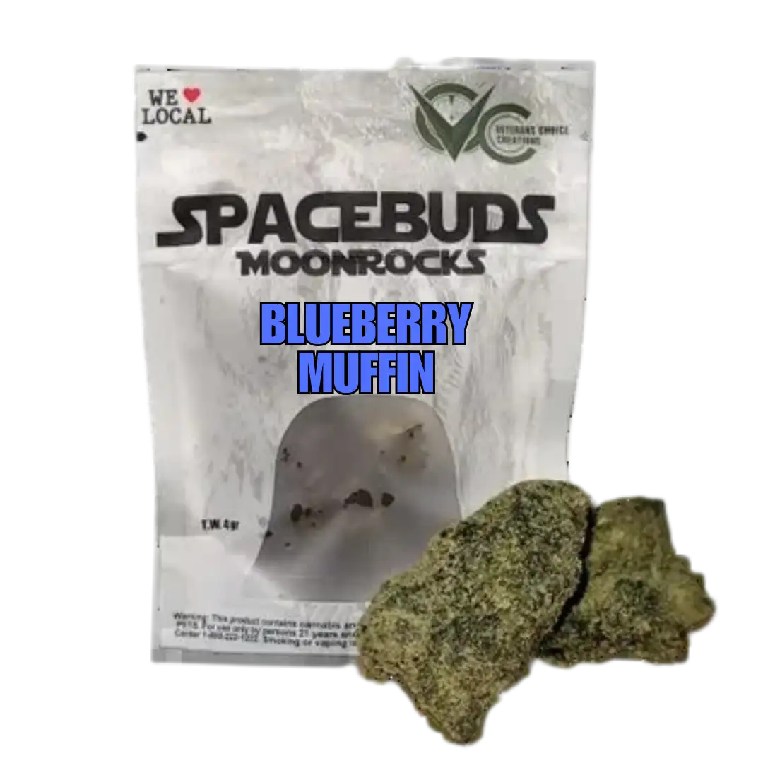 Photograph of product: Spacebuds | Moonrocks | Blueberry Muffin