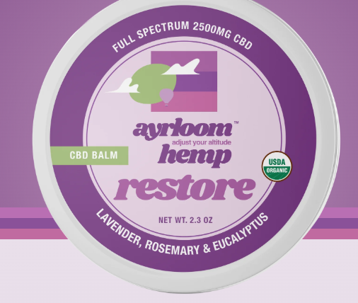 Photograph of product: Restore | Lavender, Rosemary, & Eucalyptus | 1:1 TH-oui:CBD