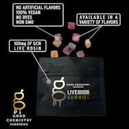 Photograph of product: Live Rosin Gummies - Pineapple [100mg] (Good Chemistry)