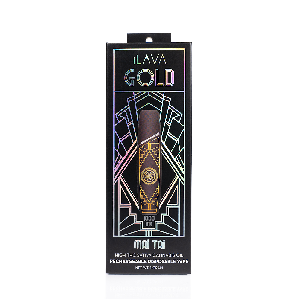 Photograph of product: GOLD Disposable 1000mg - Mai Tai