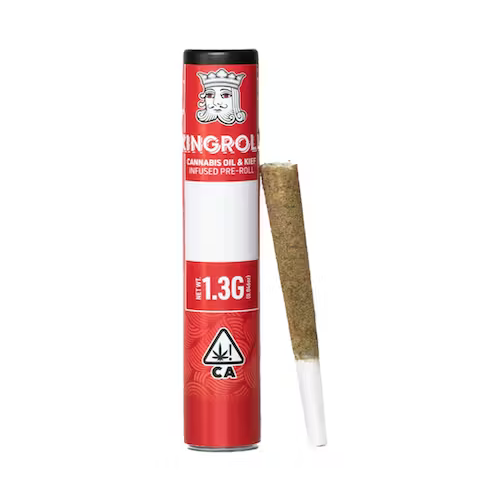 Photograph of product: 1.3g Cannalope Haze x Acapulco Gold (Oui'd) Oil & Kief Infused TH-oui:44% $20