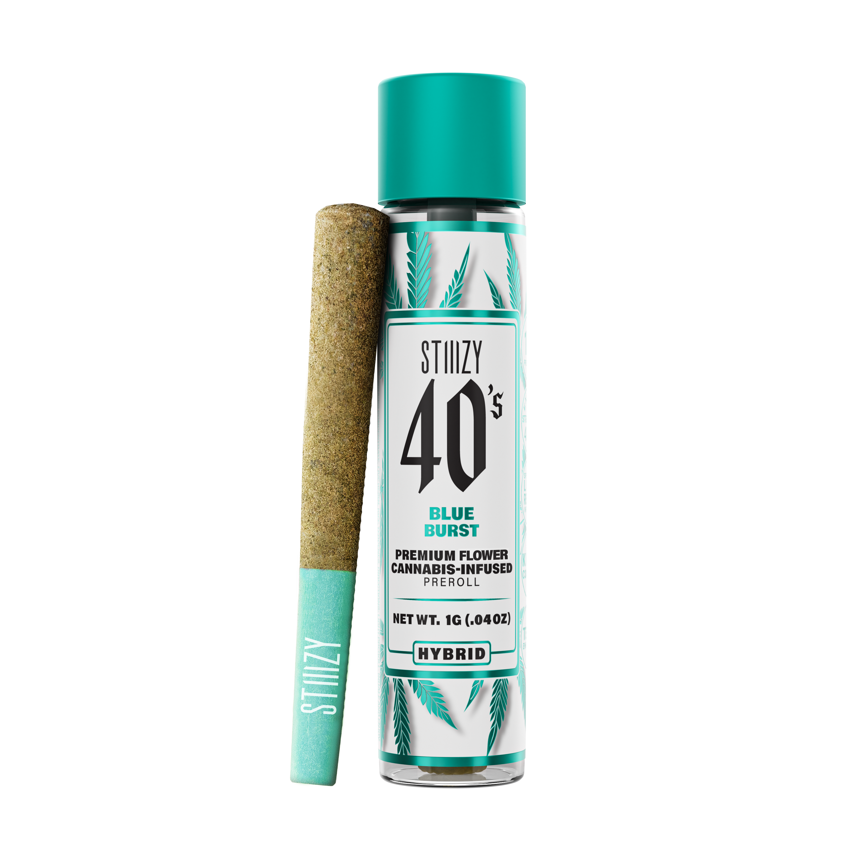 Photograph of product: Blue Burst Infused Pre-Roll | 1g