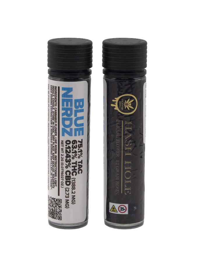 Photograph of product: Blue Nerdz Rosin au chocolat Hole 2.2g