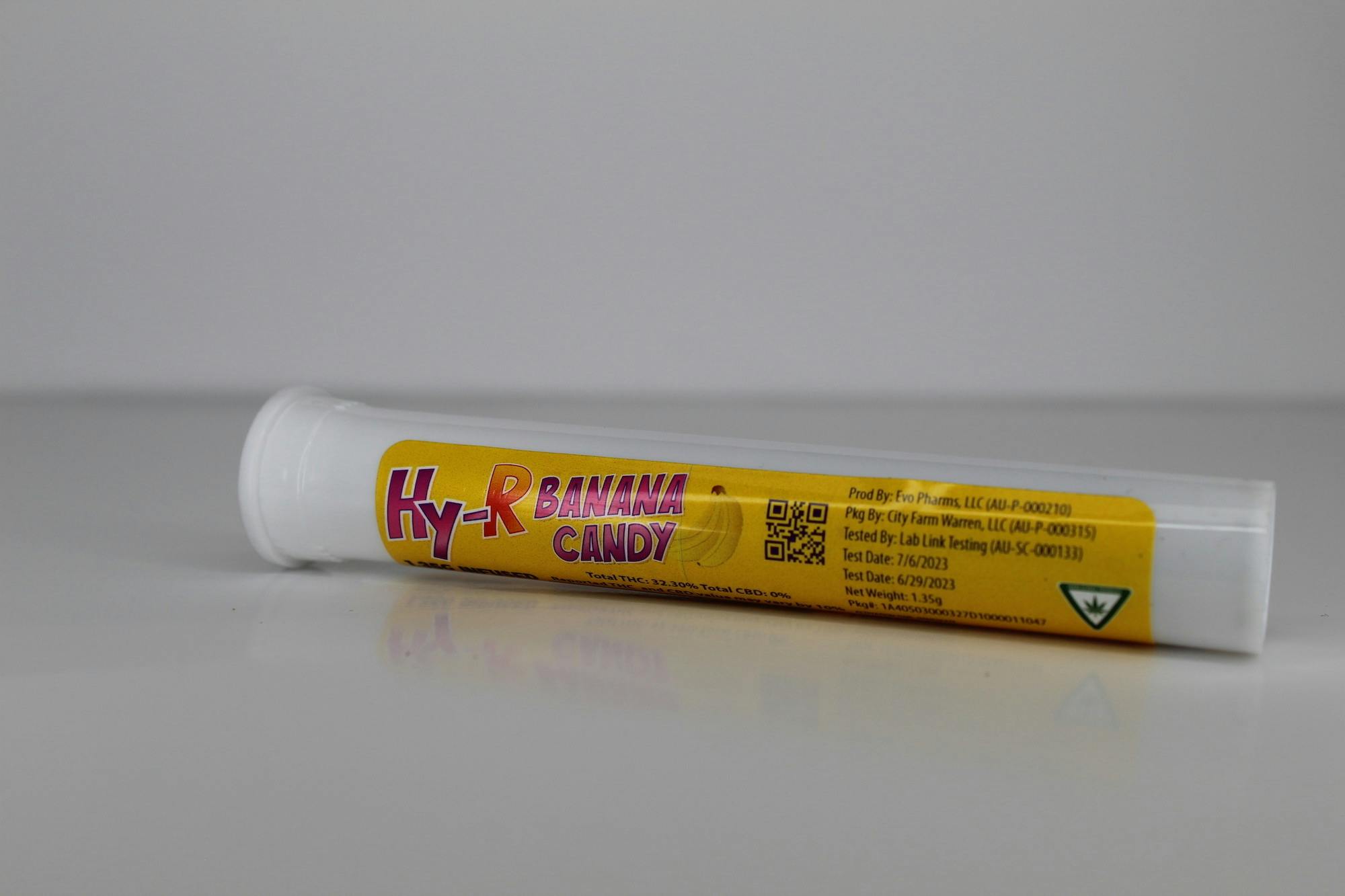 Photograph of product: Hy-R | Banana Candy | 1.35 g