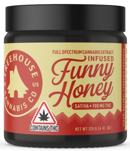 Photograph of product: TreeHouse Funny Honey Oui'd 100mg