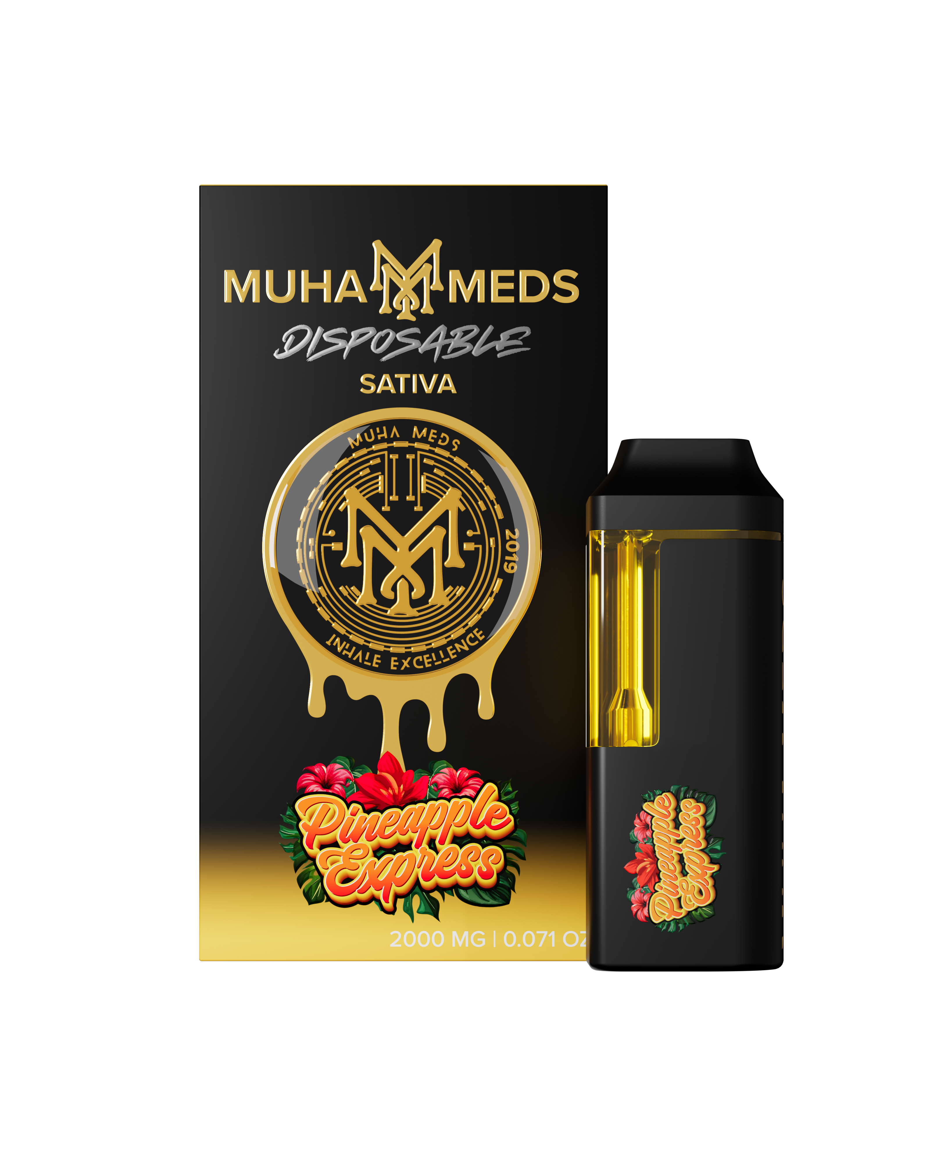 Photograph of product: MuhaMeds - Disposable - Pineapple Express